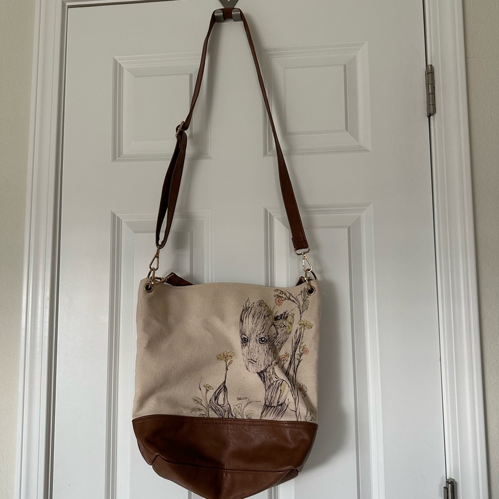 Groot Crossbody Loungefly Purse - Picture 2 of 6